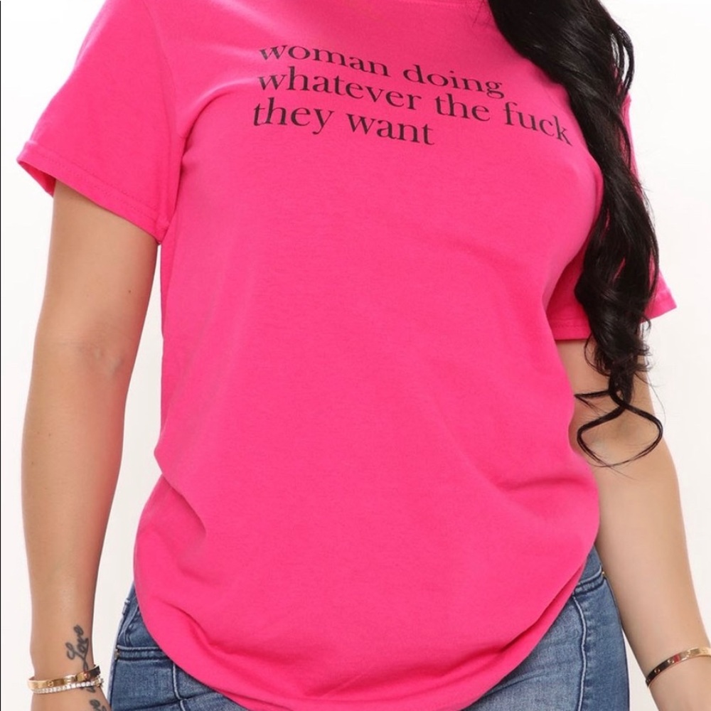 woman doing whatever they want tshirt